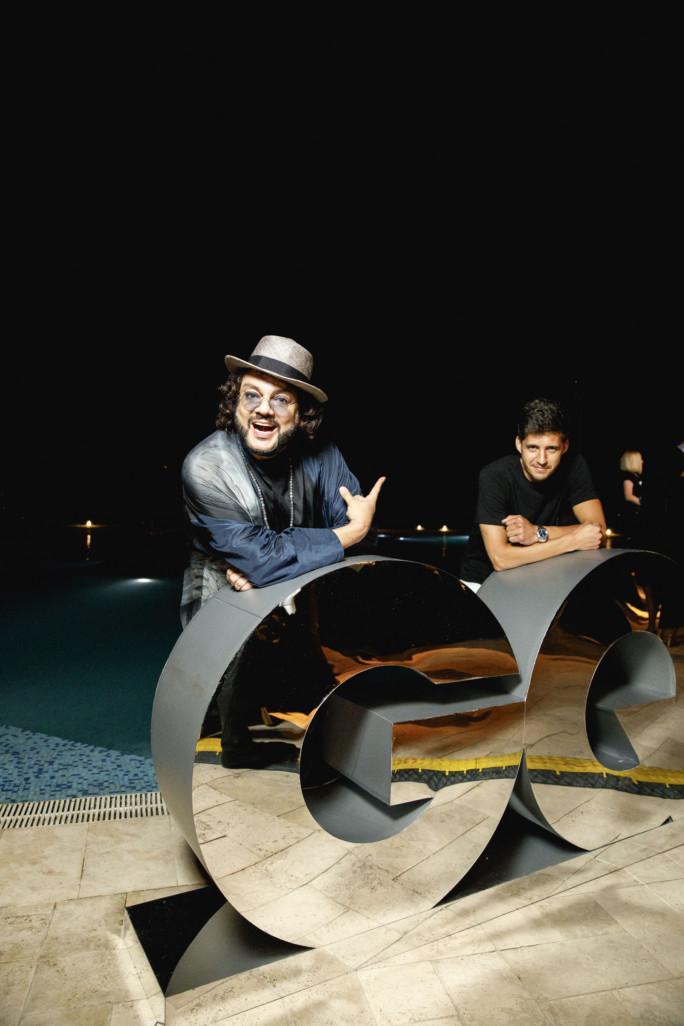 Məşhurlar Eminin evində partidə -  FOTOLAR